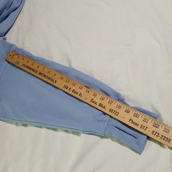 OLD NAVY Active Dynamic Fleece Women's XL Periwinkle Hooded Sweatshirt - Picture 12 of 12